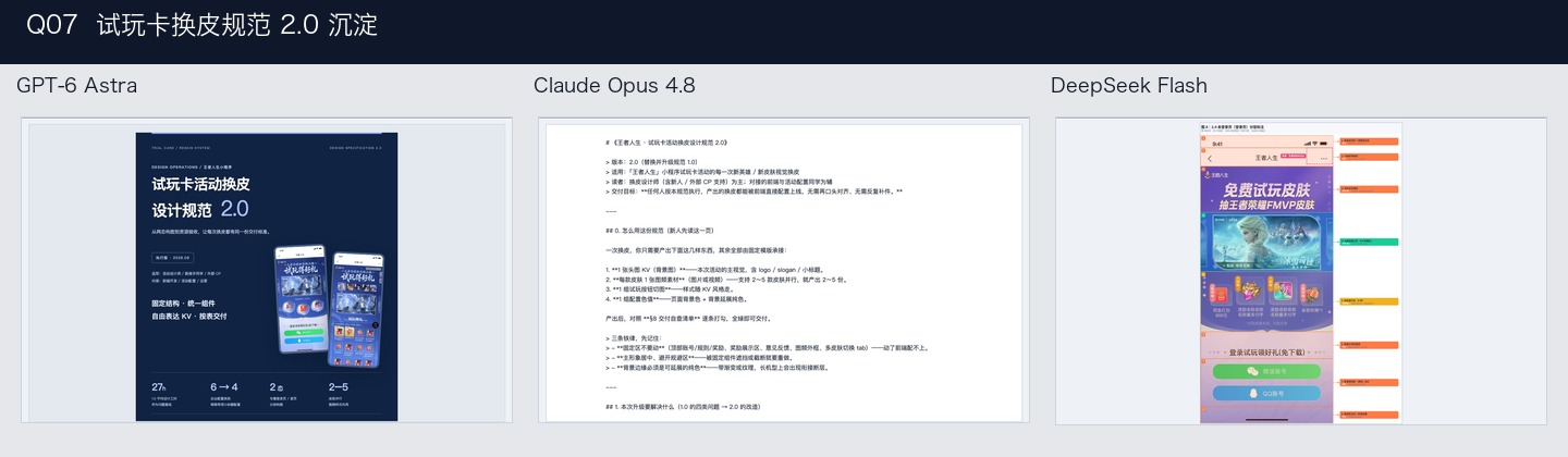 Q07 三模型并排截图